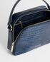 <P>Small Croc Detail Top Handle Bag</P>